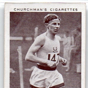 JE LOVELOCK 1939 Churchman Kings of Speed #46 Cartão de cigarro