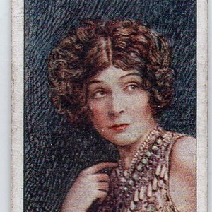 NORMA TALMADGE 1928 Wills Cinema Stars 2e Serie #24 Sigarettenkaart