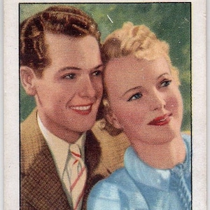 HEAT WAVE w/Anna Lee & Les Allen 1935 Gallaher FilmPartner #20 Zigarettenkarte