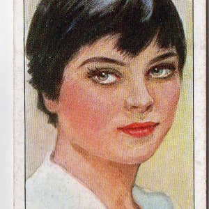 MARY MORRIS 1938 Speler Film Stars 3e Serie # 31 Cigarette Card