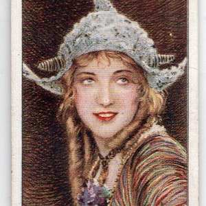 MARION DAVIES 1928 Wills Cinema sterren #9 sigaretten kaart
