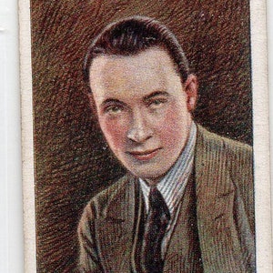 ROD LA ROCQUE 1928 Wills Cinema Stars 2e Serie #13 Sigarettenkaart