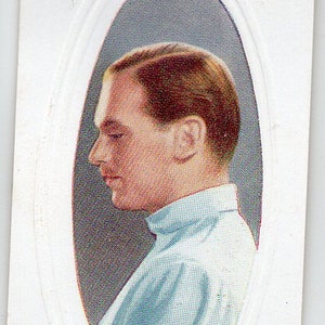 DOUGLAS FAIRBANKS JR 1934 Phillips scherm sterren #10 sigaret kaart