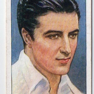 RAY MILLAND 1938 Speler Film Sterren 3e Serie # 30 Sigarettenkaart