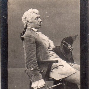CHARLES WYNDHAM c.1901 Cartão de cigarro dourado da Guiné de Ogden