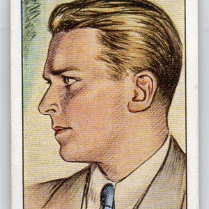 DOUGLAS FAIRBANKS JR 1934 Speler Film Sterren #19 sigarettenkaart