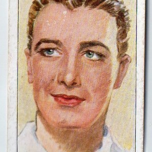 ROBERT TAYLOR 1938 Speler Film Stars 3e Serie # 46 Sigarettenkaart