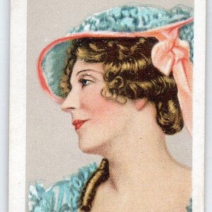 EDITH EVANS 1935 Gallaher Estrellas de Screen & Stage #19 Tarjeta de Cigarrillo