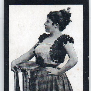 MISS MARIE TEMPEST c.1900 Tarjeta de cigarrillo de Ogden