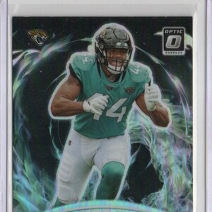 TRAVON WALKER 2022 Donruss Optic White Hot Rookies #9 voetbalkaart - Jacksonville Jaguars