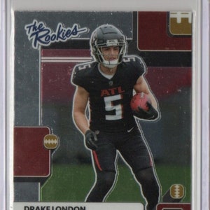 DRAKE LONDON 2022 Donruss Optic The Rookies #6 voetbalkaart - Atlanta Falcons