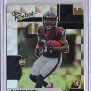 DAMEON PIERCE 2022 Donruss The Rookies Tarjeta de fútbol n.° 38 - Houston Texans