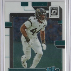 TRAVON WALKER RC 2022 Donruss Optic #225 voetbalkaart - Jacksonville Jaguars