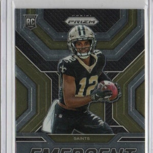 CHRIS OLAVE 2022 Panini Prizm Emergent #7 voetbalkaart - New Orleans Saints