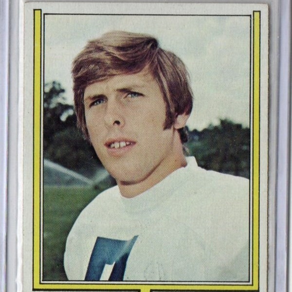 BERT JONES RC 1974 Topps #524 Football Card - Baltimore Colts