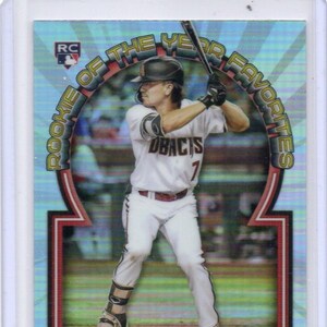 CORBIN CARROLL 2023 Bowman Chrome Rookie of the Year Favorites #1 Baseball Card - Arizona Diamondbacks