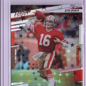 JOE MONTANA 2022 Panini Prestige #272 Xtra Points Parallel Football Card - San Francisco 49ers