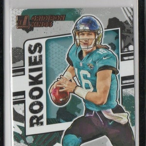 TREVOR LAWRENCE 2021 Donruss Gridiron Kings Rookies Tarjeta de fútbol - Jacksonville Jaguars
