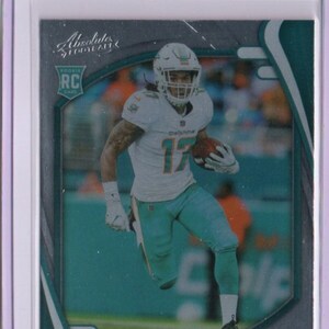 JAYLEN WADDLE RC 2021 Panini Absolute #106 Tarjeta de fútbol - Miami Dolphins
