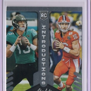 TREVOR LAWRENCE 2021 Panini Absolute Introducciones Tarjeta de fútbol n.º 1 - Jacksonville Jaguars
