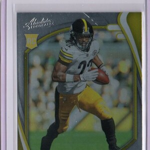 NAJEE HARRIS RC 2021 Panini Absolute #111 Tarjeta de fútbol - Pittsburgh Steelers