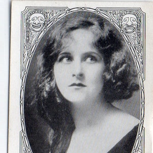 HOPE HAMPTON 1921 Amerikaanse karamel e123 filmsterren #75 sigaret kaart