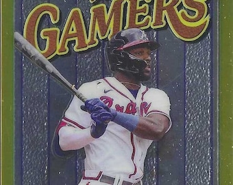 MICHAEL HARRIS RC 2023 Topps Finest #167 Gold Rare Baseball Card - Atlanta Braves
