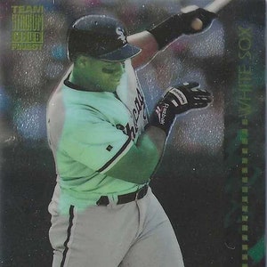 FRANK THOMAS 1994 Topps Team Stadium Club Finest #12 honkbalkaart - Chicago White Sox