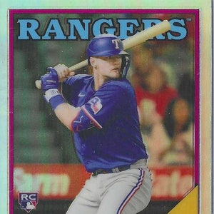 JOSH JUNG 2023 Topps Chrome 88 Aniversario #15 Tarjeta de béisbol - Texas Rangers