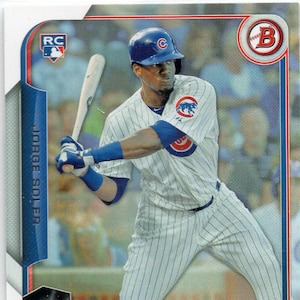 JORGE SOLER RC 2015 Bowman #121 Honkbal kaart - Chicago Cubs