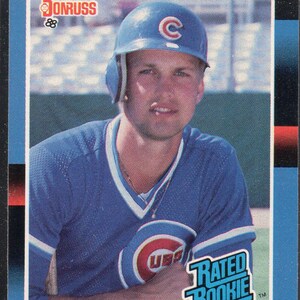 MARK GRACE RC 1988 Donruss #40 Honkbal Kaart - Chicago Cubs