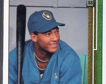 GARY SHEFFIELD RC 1989 Upper Deck #13 Baseball Card - Milwaukee Brewers