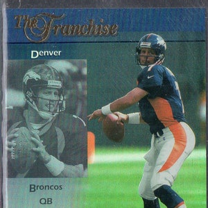 JOHN ELWAY 1999 Anota la Franquicia #27 Football Card - Denver Broncos