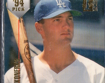 ポール・コネルコ XRC 1994 Topps スタジアム クラブ ドラフト ピック 1 日目発行 パラレル #80 野球カード - ロサンゼルス ドジャース