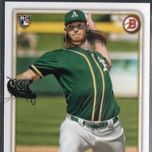 A.J. PUK RC 2020 Bowman #64 Honkbalkaart - Oakland Athletics