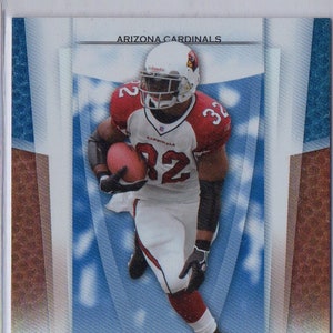 EDGERRIN JAMES 2007 Leaf Certified #57 Mirror Blue Parallel Football Card #/50 - Arizona Cardinals