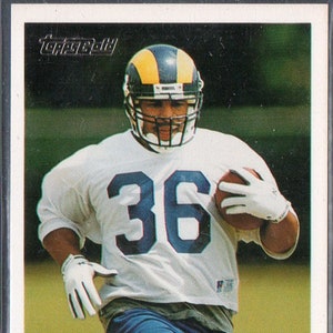 JEROME BETTIS 1993 Topps #604 Gold Parallel Football Card - St Louis Rams