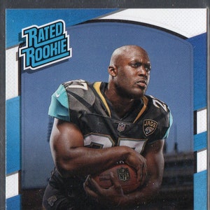 LEONARD FOURNETTE RC 2017 Donruss #319 Tarjeta de fútbol - Jacksonville Jaguars