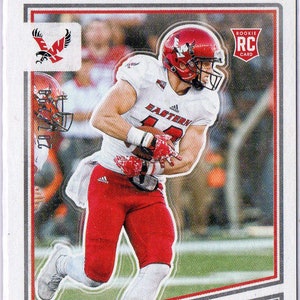 Tarjeta de fútbol paralela con dorso rojo Panini Classics n.° 218 de COOPER KUPP 2017, n.° 299 - Eastern Washington Eagles