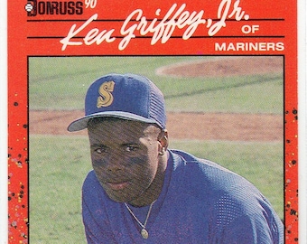 KEN GRIFFEY JR 1990 Donruss #365 Baseball Card - Seattle Mariners