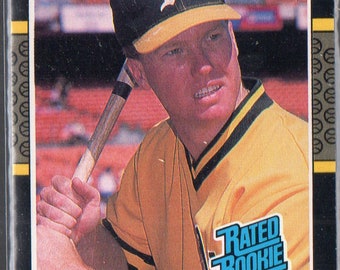 MARK McGWIRE 1987 Donruss #46 Tarjeta de Béisbol - Oakland Athletics