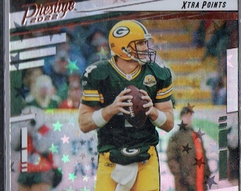 BRETT FAVRE 2022 Panini Prestige #113 Xtra Points Parallel Football Card - Green Bay Packers