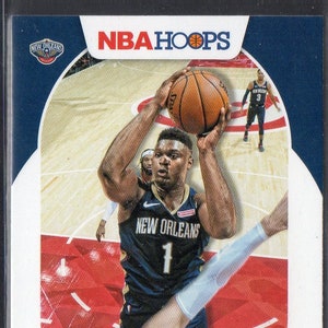 ZION WILLIAMSON 2020 Hoops #163 Basketball Karte - New Orleans Pelicans