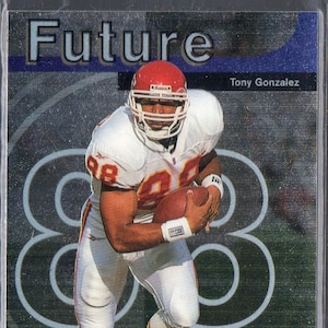 ToNY GONZALEZ RC 1997 SP Authentic #11 Football Card - Kansas City Chiefs