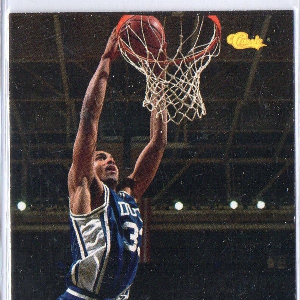 GRANT HILL 1994 Classic #4 Basketball Card - Duke Blue Devils