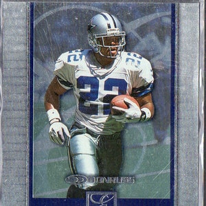 EMMITT SMITH 1999 Donruss Elite Insert #14 Football Card #/2500 - Dallas Cowboys
