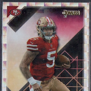TREY LANCE 2021 Donruss The Rookies Football Card - San Francisco 49ers