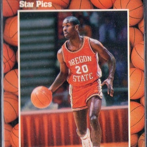 GARY PAYTON 1990 Star Pics #21 Basketball Karte - Seattle Supersonics
