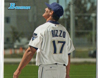 ANTHONY RIZZO 2011 Bowman Topps 100 Prospects #46 Baseball Card - San Diego Padres