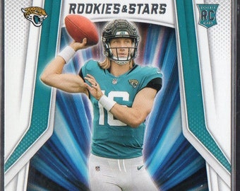 TREVOR LAWRENCE 2021 Panini R&S Rookie Rush #1 voetbalkaart - Jacksonville Jaguars